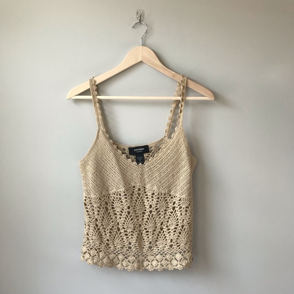 Express Tops - Knit Crop Top from Express
